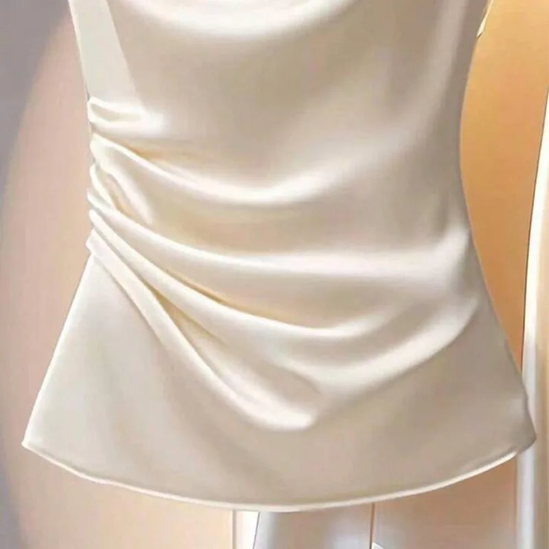 Ele Slim Fit femmes irt été Sensation minceur Blouse décontracté trajet t-shirt quart Sve couleur soie matériel