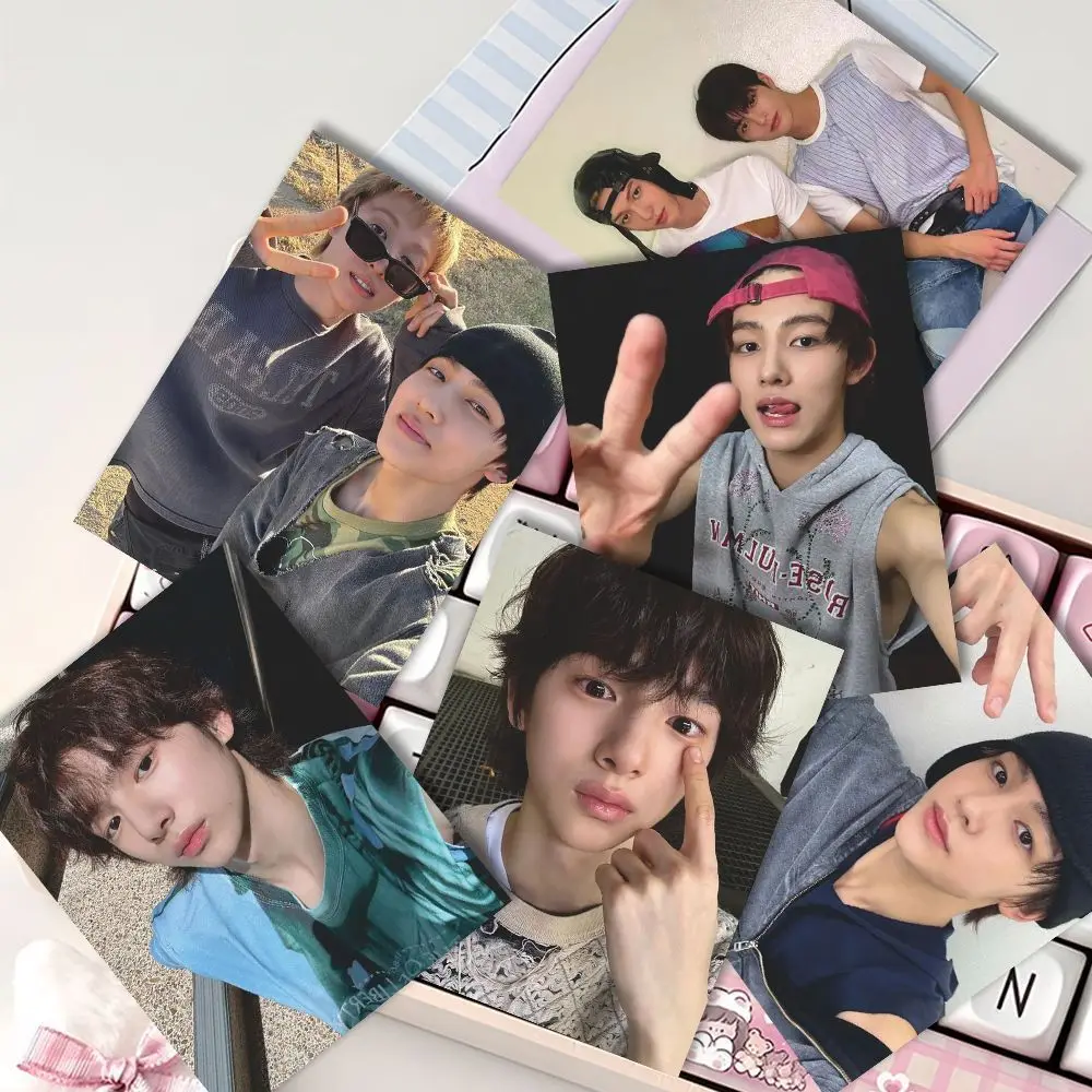 KPOP KOrean Boy Band CORTIS Martin Zhao Yufan An Qianhao An Jianhao نے مظهر مذهل مع بطاقة بريدية LOMO المحيطة #1