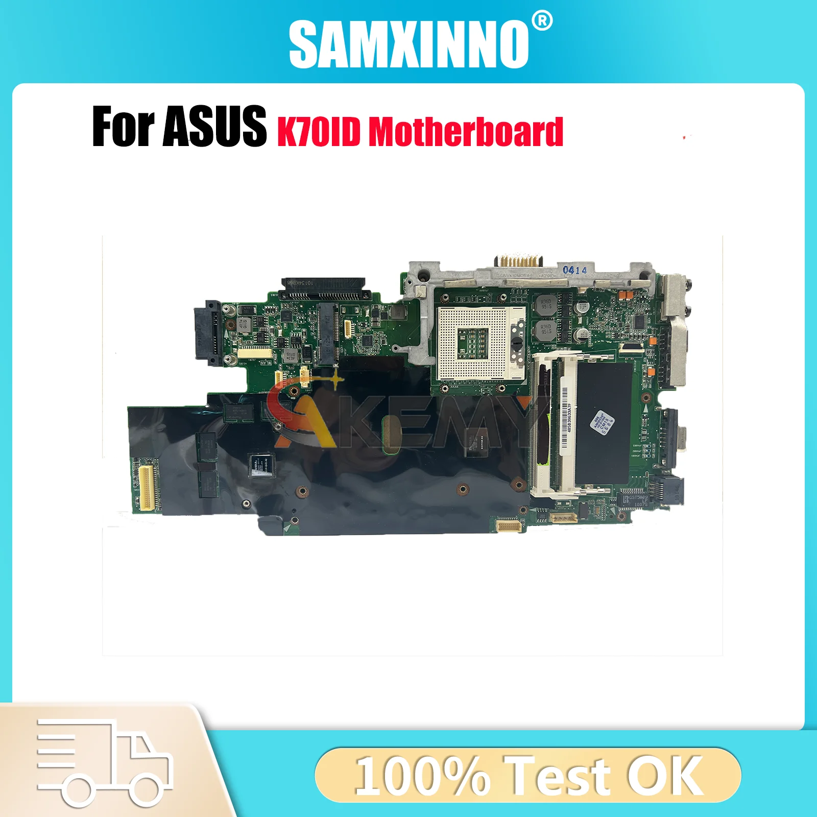 

Материнская плата для ноутбука K70ID для ASUS K70I K70ID, материнская плата для ноутбука Цей товар в наличии, 100% тестирование, ОК, быстрая доставка, высокое качество