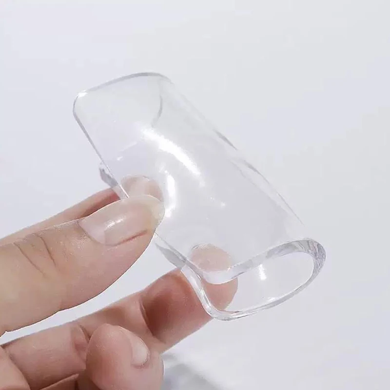 4/12Pcs Anti Vibration Non-Slip Mat Washing Machine Silicone Pad Multifuncational Transparent Place Mats Home Bathroom Portable