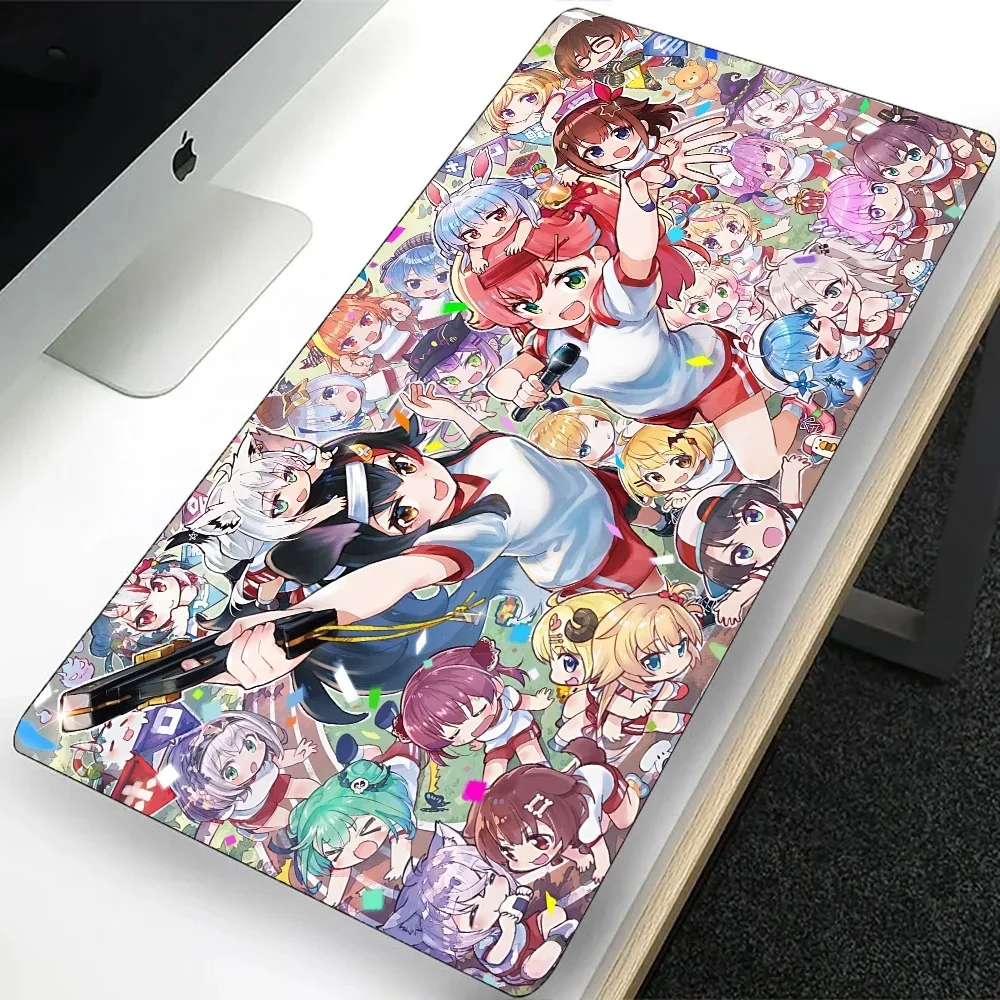 Hololive Usada Pekora Large Gaming Mouse Pad Computer Mousepad PC Gamer Laptop Mouse Mat Office Mausepad Keyboard Mat Desk Pad