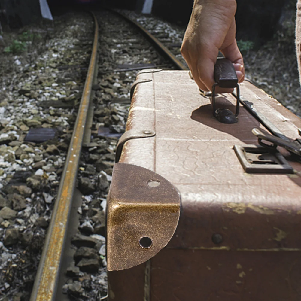20 قطعة صندوق خشبي التفاف الزاوية إنهاء حماة الزوايا لصناديق الهدايا تخزين الصناديق مكتب واقي للحواف المنزل الحرفية استخدام