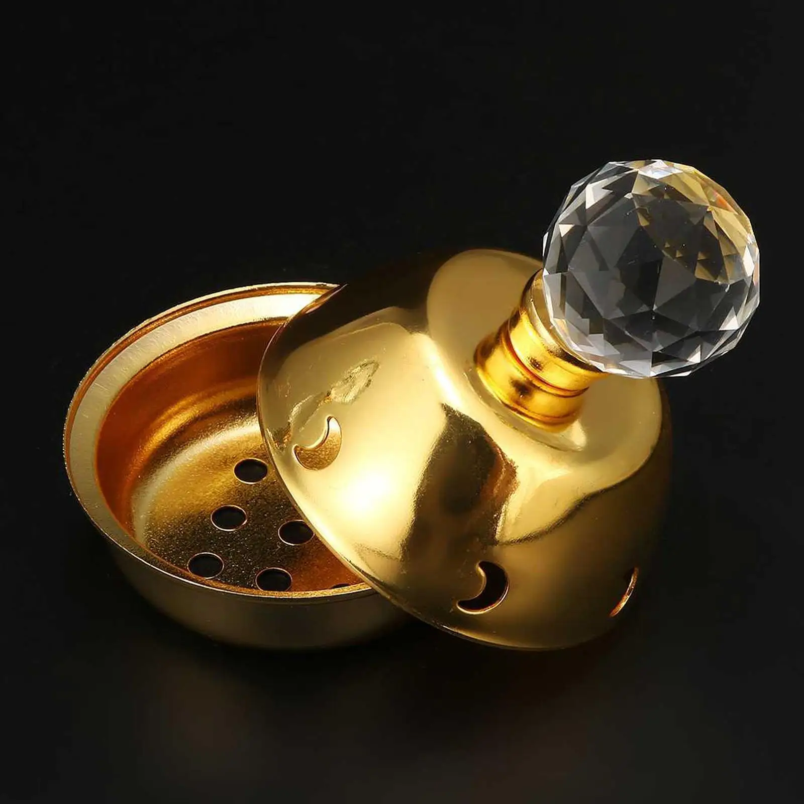 Luxury Arabian Bakhoor Incense Burner Holder Burner Home Decor Ornament B