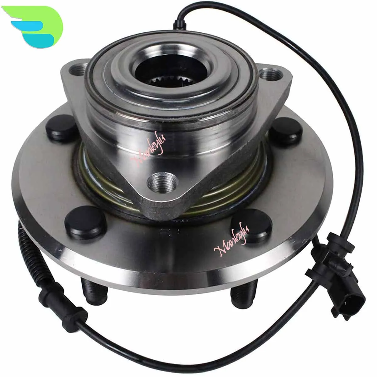 

515126 68024245AA Front Wheel Hub Bearings for Dodge Ram 1500 2009 2010 RAM 1500 2011 5 Lug w/ ABS 52070323AJ