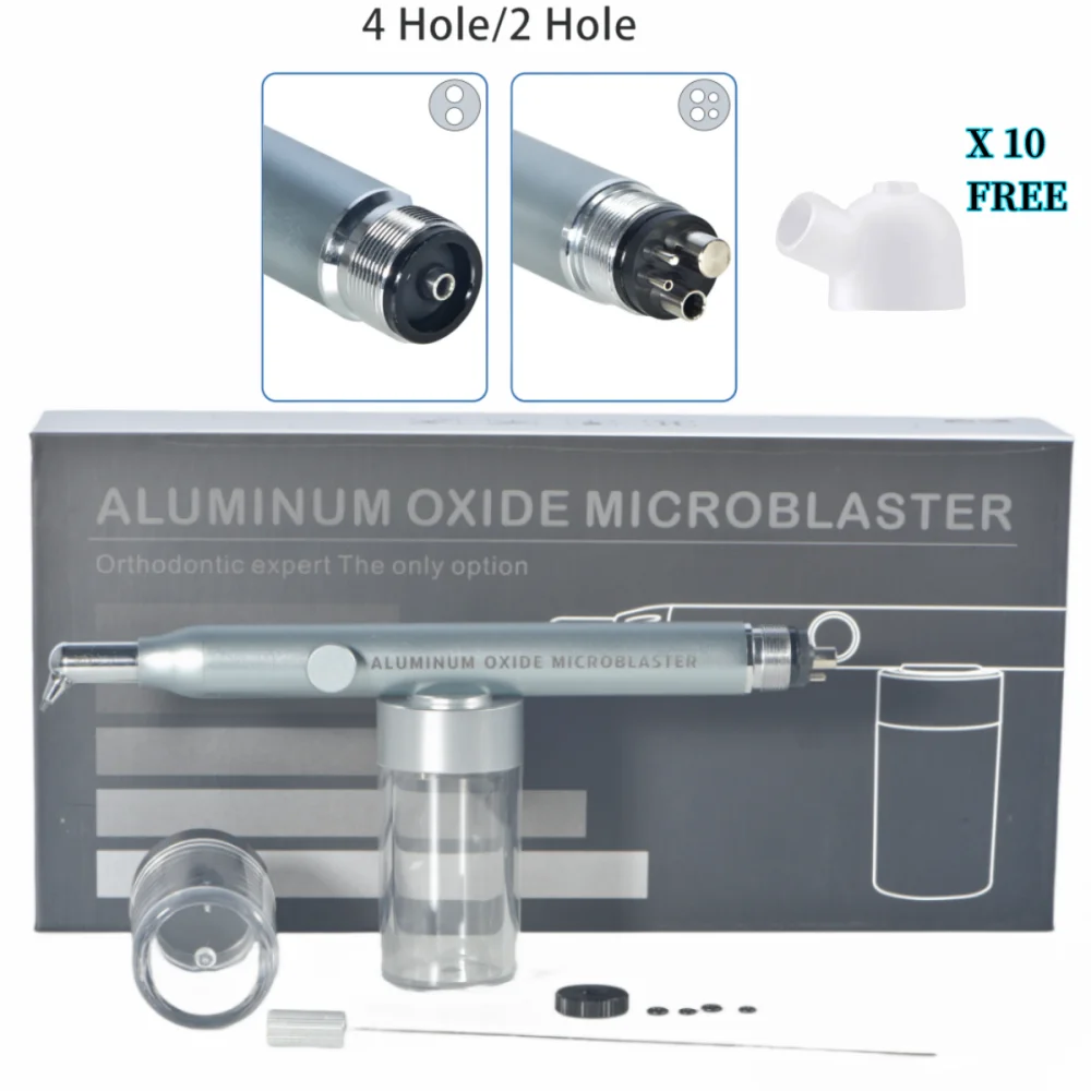 Dental Aluminum Oxide Micro Blaster with Water Spray Microetcher Alumina Sandblasting Gun Air Polisher Dentistry Tools