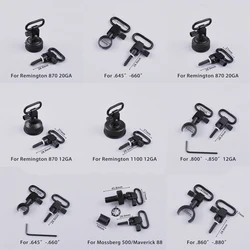 Hunting Metal QD Quick Detachable Sling Swivels Adapter Set For Mossberg 500 Remington 870 860 880 20GA 12GA S-5932