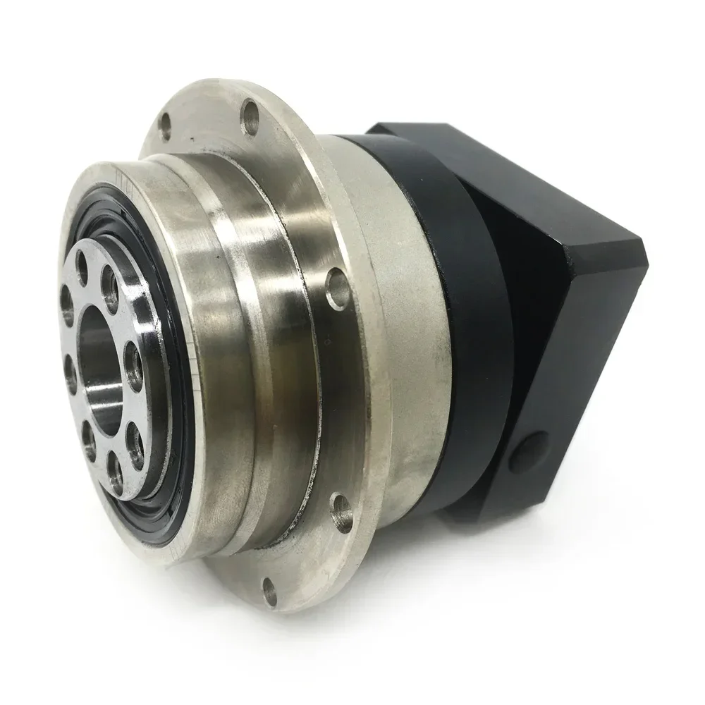 Helical Gear Planetary Gearbox for Nema34 Stepper 80/90mm Servo Motor DC CNC Round Flange Output Planetary Gearbox Gear 3arcmin