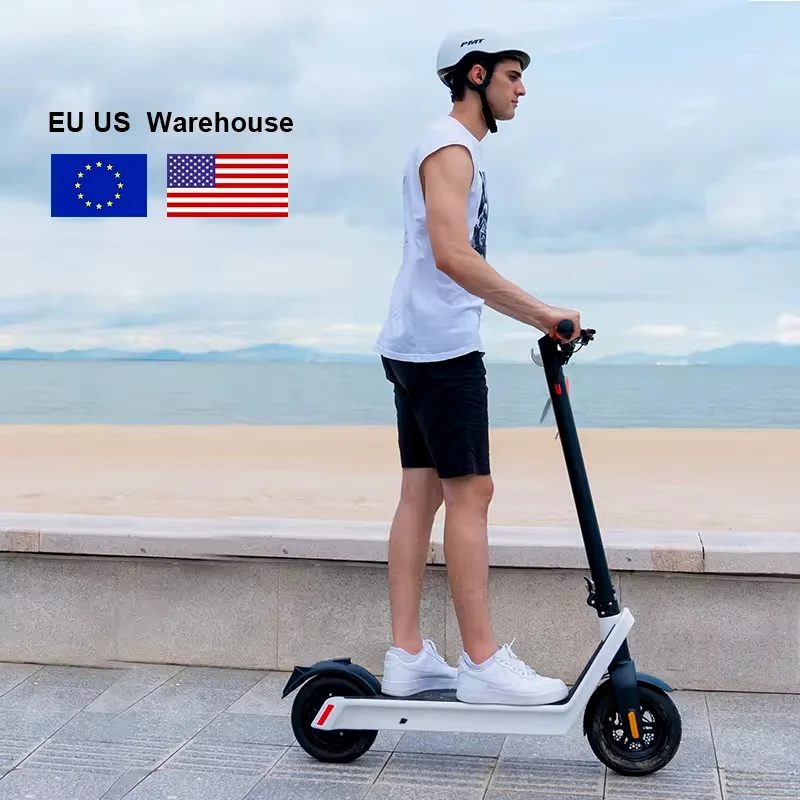 

US Stock 1000W 10 Inch EScooter X9 Folding Electric Scooter 36v/48v 20.8Ah Long Battery Life Adult Kick Scooter