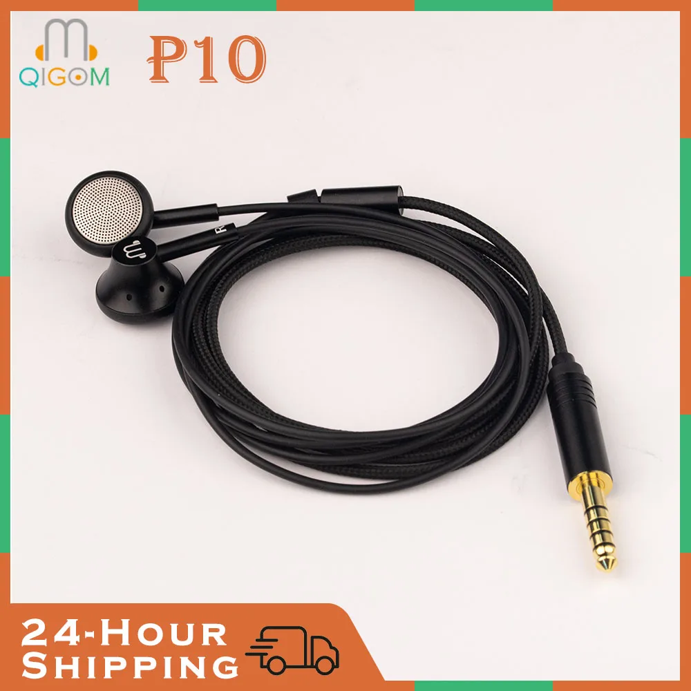 

QIGOM P10 Wired Earphone Sleep Headset, HIFI Flathead, Low Distortion Analysis, 32ohm 116dB, 15.4MM Driver, With Sotrage Case