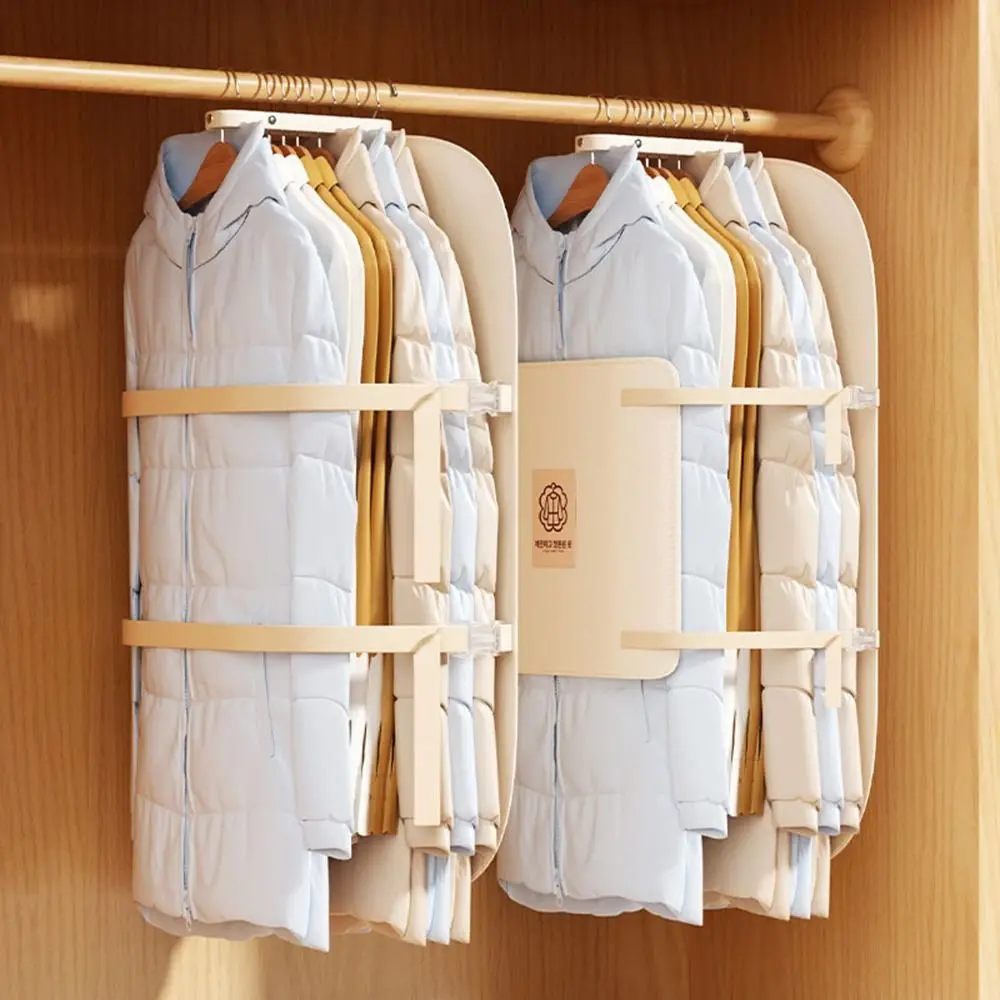 Foldable Down Jacket Storage Bag Multi-Functional Clothes Organizer Clothes Dust Bag Space Saver Large Capacity