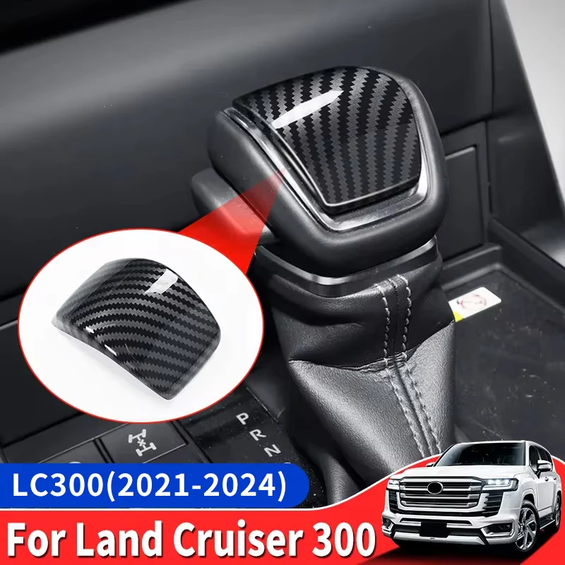 

For Toyota Land Cruiser 300 2021 2022 2024 center console Gears Decoration Protective Sticker LC300 Interior Accessories Tuning