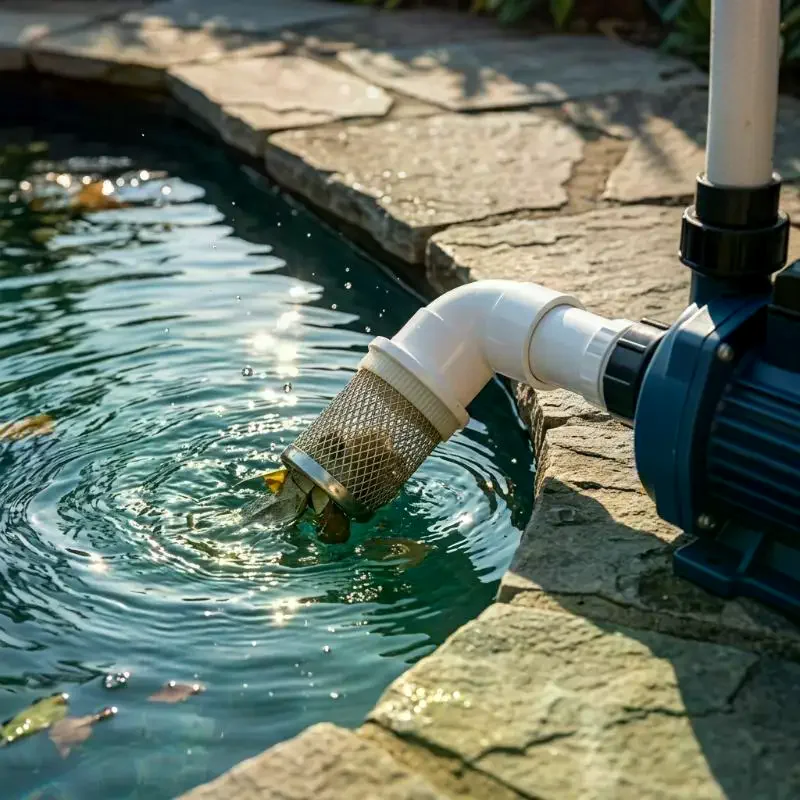 20~63mm 304 Stainless Steel Filter PVC Pipe For Small Aquarium Tank Water Pump Inlet Tube Filter Garden Drip Irrigation Filter
