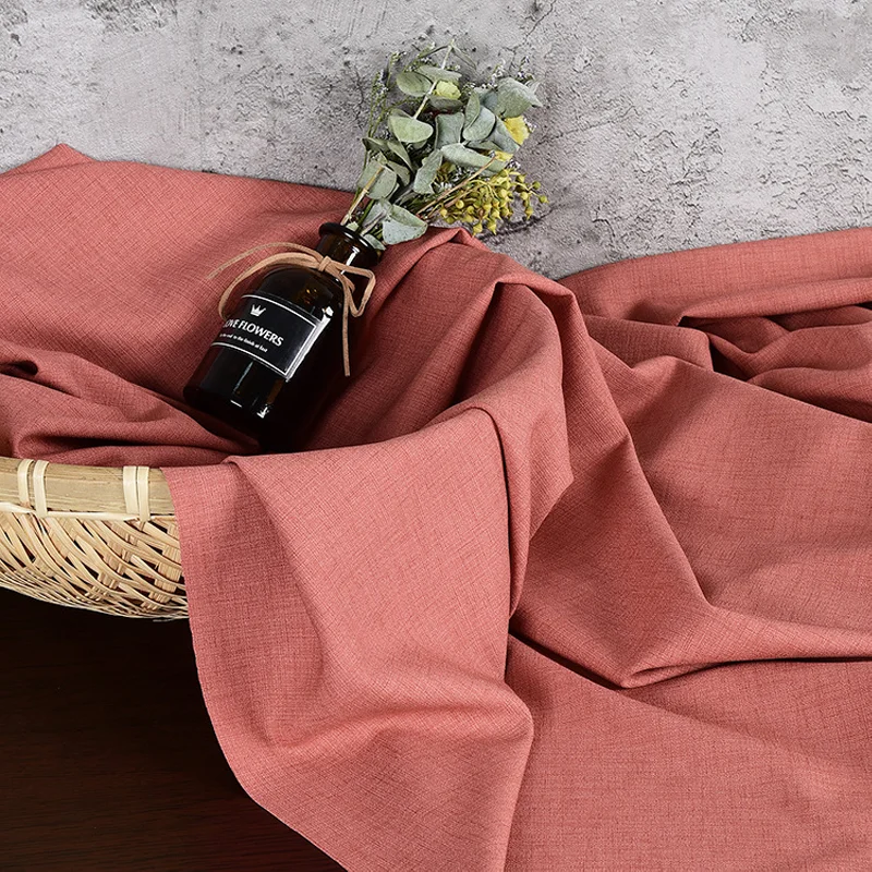 

High end Custom Fabric, Micro Elastic Fine Linen Fabric, Crisp and Hanging, Good Hand Sewing, women's Clothing Designer Material