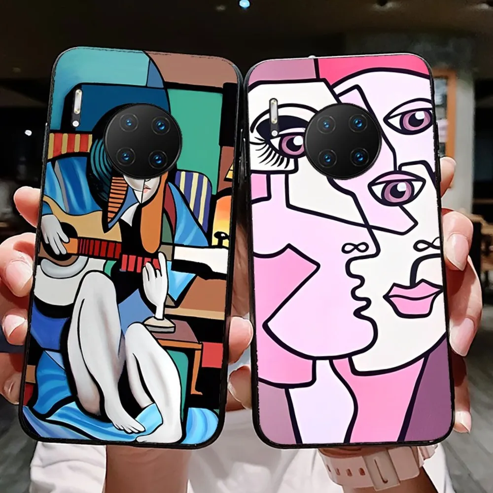 Picasso Abstract Art Painting Phone Case For Huawei Mate 10 20 30 40 50 lite pro Nova 3 3i 5 6 SE 7 pro 7SE