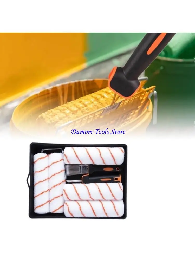 57BE Conjunto pintura orientada a detalhes Conjunto ferramentas pintura 9 polegadas perfeito para cantos e bordas