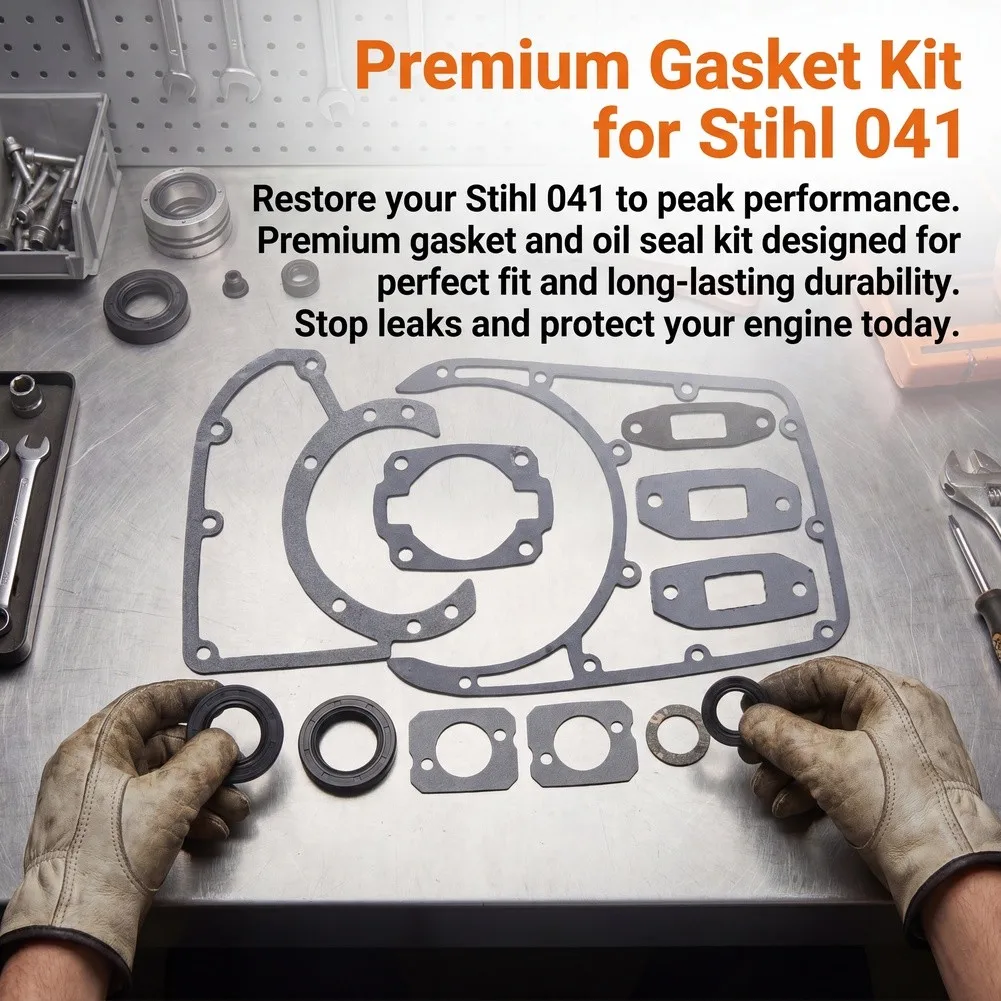 

For Chainsaw Repair Chainsaw Gasket Set Saw Maintenance Parts Gasket Set With High Elasticity Precision Engineered Fit