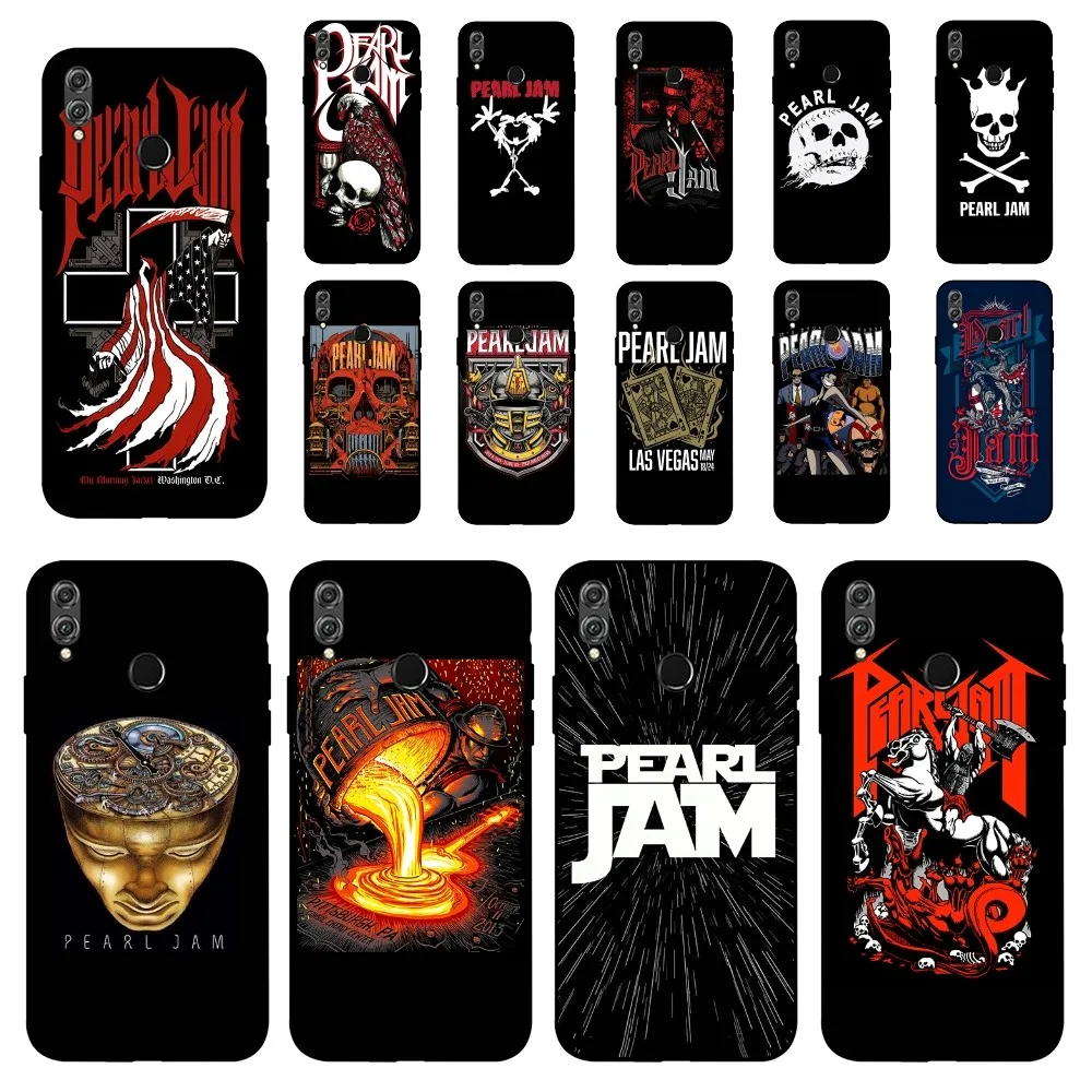 

P-Pearl J-Jam Rock Band Phone Case For Huawei Honor 10 Lite 9 20 7A 9X 30 50 60 70 Pro Plus Soft Silicone Cover