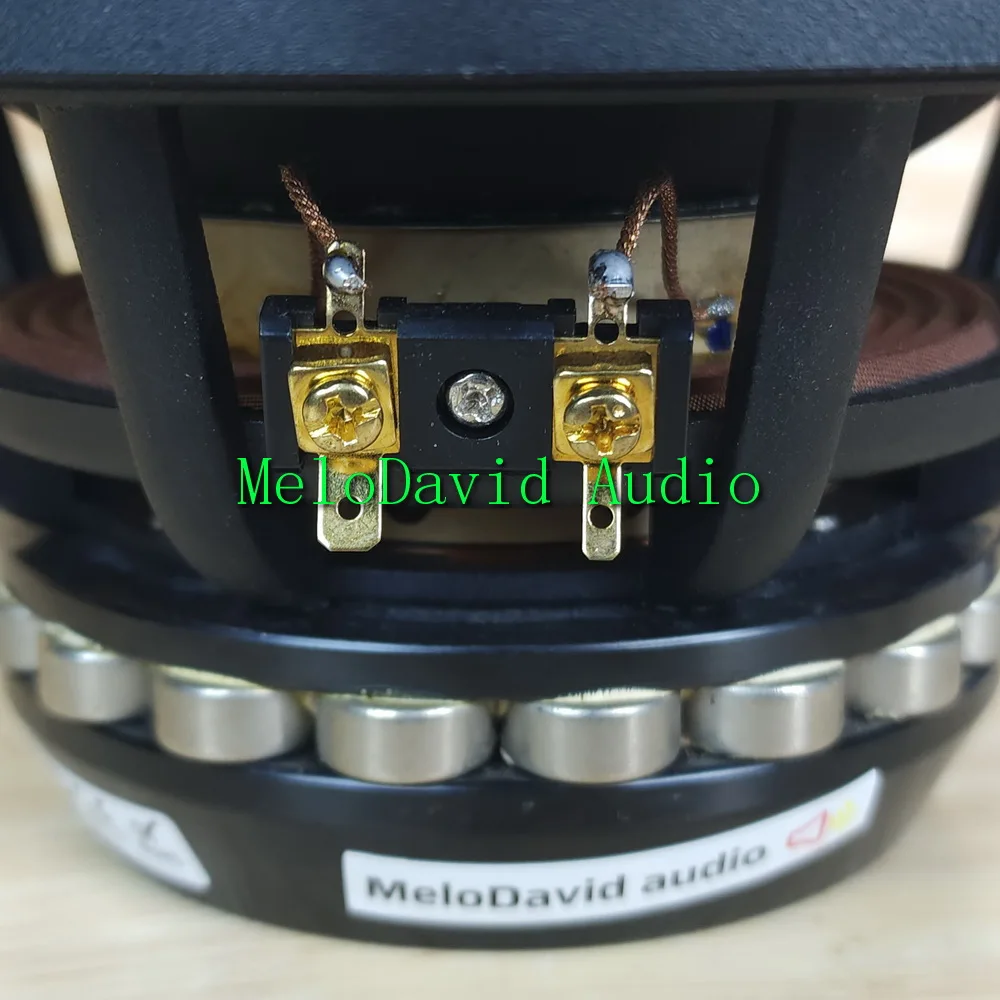 MeloDavid AudioMW180NEO 7인치 유리 섬유 혼합 종이 콘 미드베이스 우퍼 2개 쌍