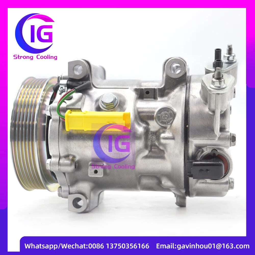 AC Compressor SD7C16 For Peugeot 408 308 807 406 For Citroen C4 Berlingo 9800839580 9671216780 9659875880 9651911480 9656483580