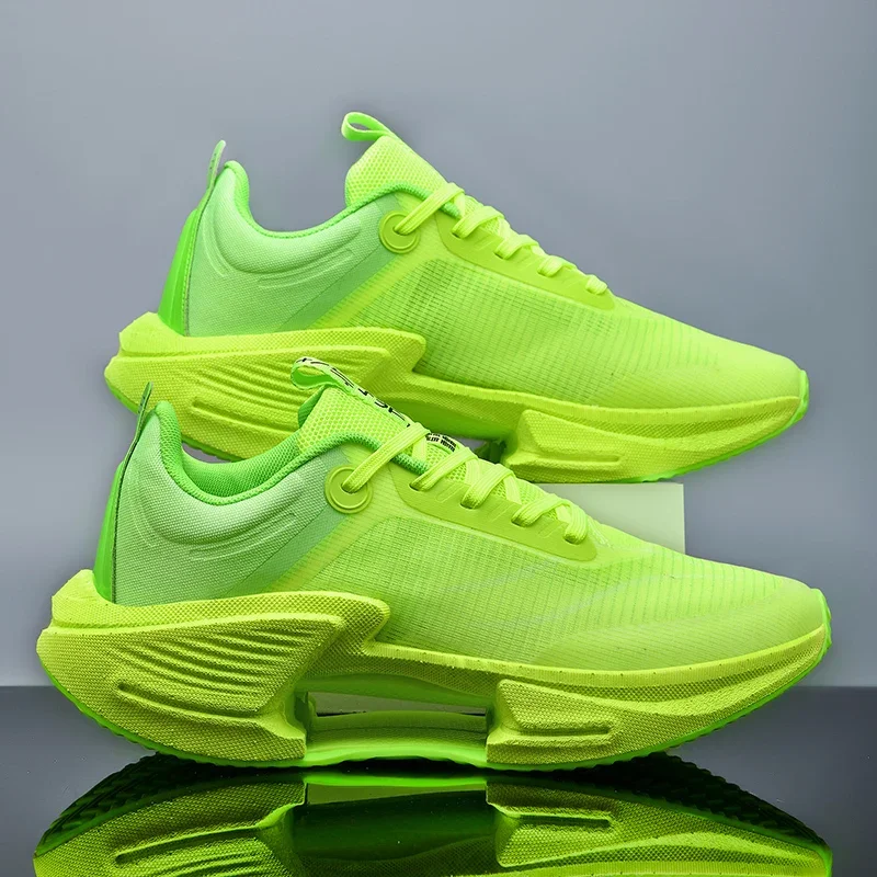 

Men's Running Shoes Jogging Cushioning Outdoor Couple Off-road Shoes Race Non-Slip Trainer Breathable Mesh Sneakers Luxury shoes