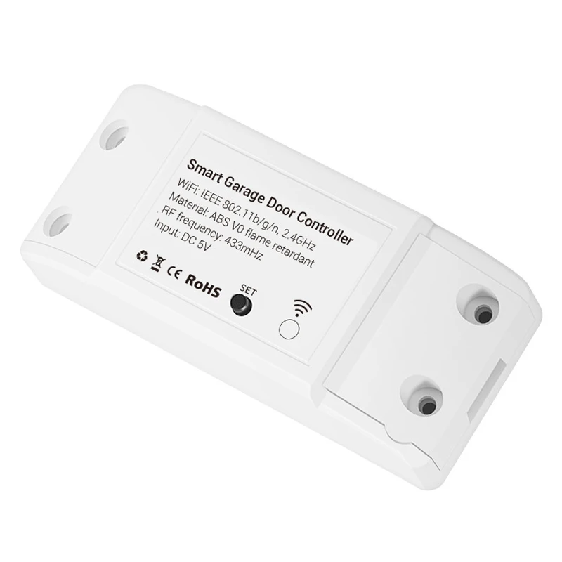 Tuya Smart Leben Garage Türöffner Controller Sirene Alarm RF Remote + APP Control Arbeitet mit Alexa Google Hause