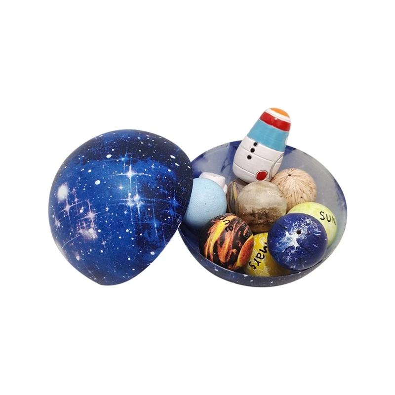 Solar System Planet Ball Eight Planetary Balls Educational Model For Table Decor Toys