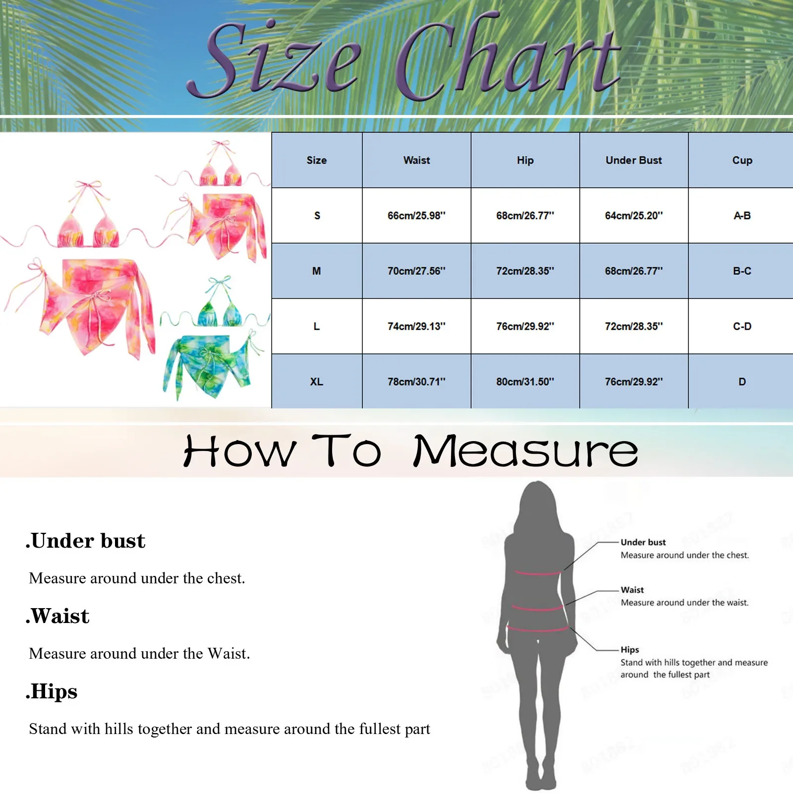 Sexy três peças conjunto de biquíni feminino verão biquíni com saia sarong cor sólida triângulo copo amarrar feminino maiô