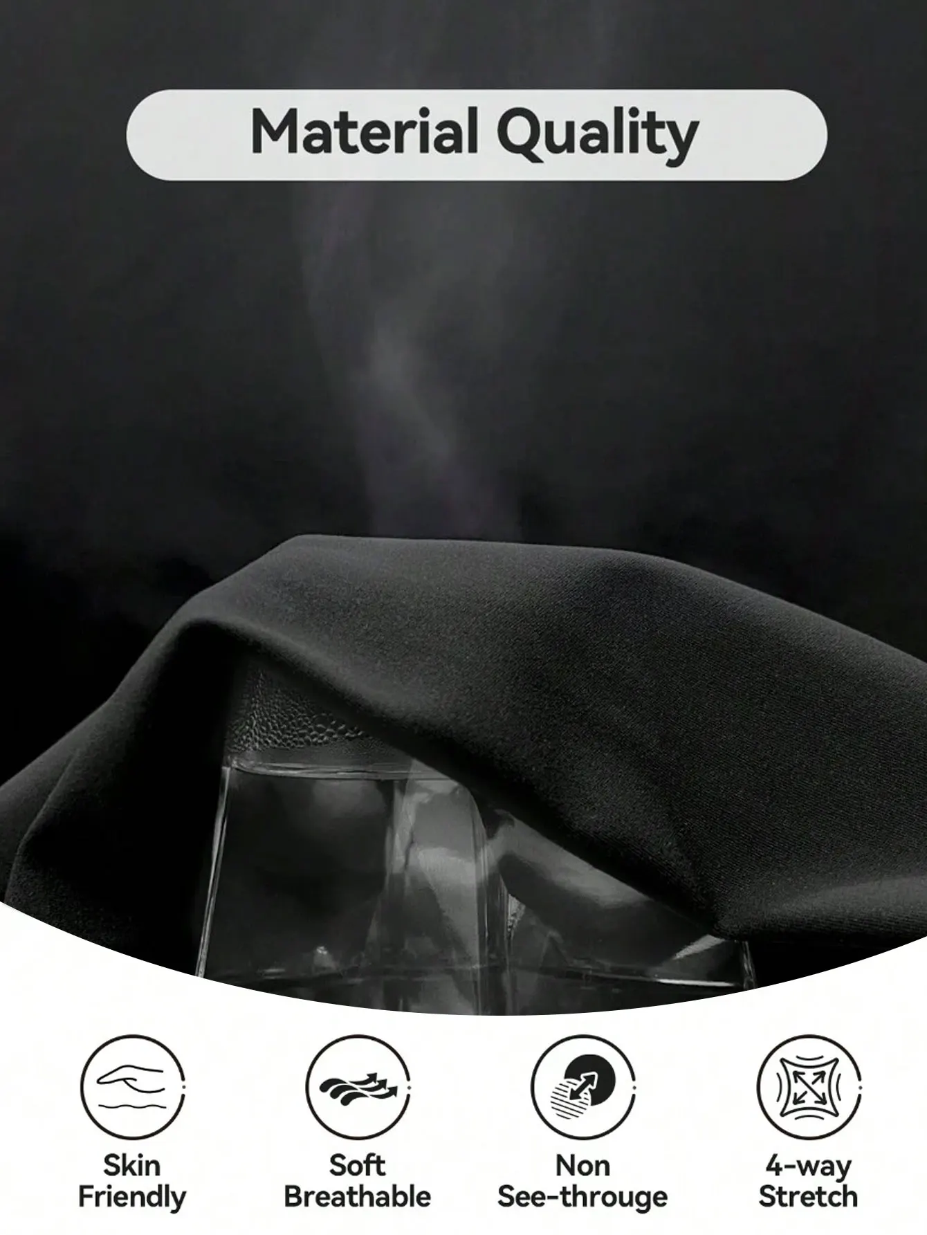 زوج واحد من شورت اليوغا عالي الخصر بجيب مزدوج، شورت مرن لرفع الورك بدون خياطة، وشورت للياقة البدنية للتحكم في البطن