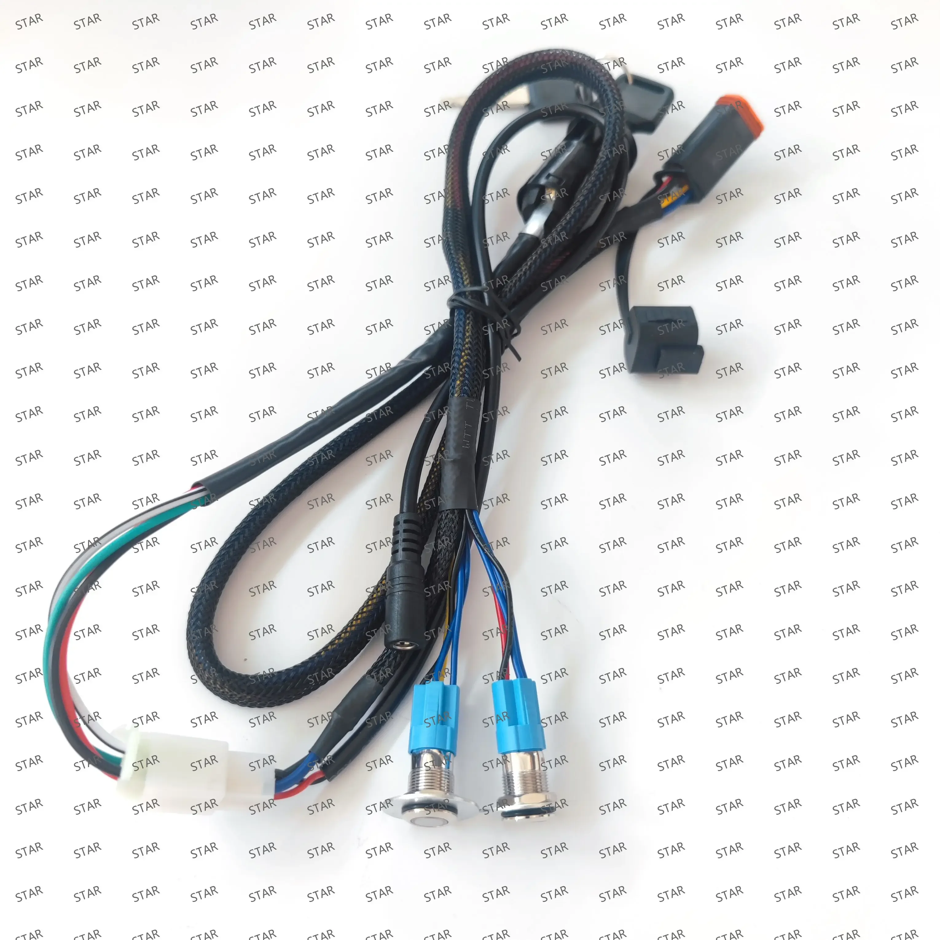 Brand New Auto Ignition Coil Switch Key Wiring Loom Harness Compatible with Various Vehicles