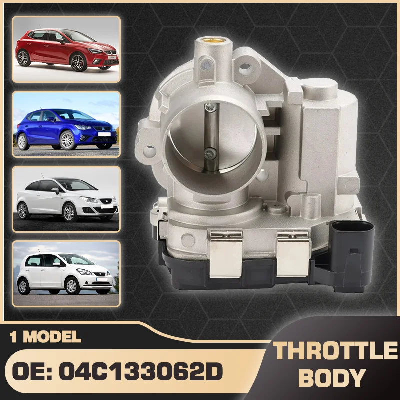 

Throttle Body Throttle Valve For SEAT Ibiza MK IV SEAT Ibiza MK IV SC SEAT Ibiza MK IV ST SEAT Mii 04C133062D Car Accessories