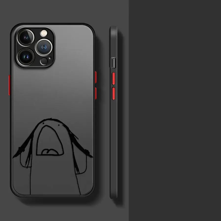 Interesante funda de arte divertido para iPhone 11 17 16 Pro Max 16e 12 13 Mini 14 15 Plus XS 17 Air funda trasera para teléfono