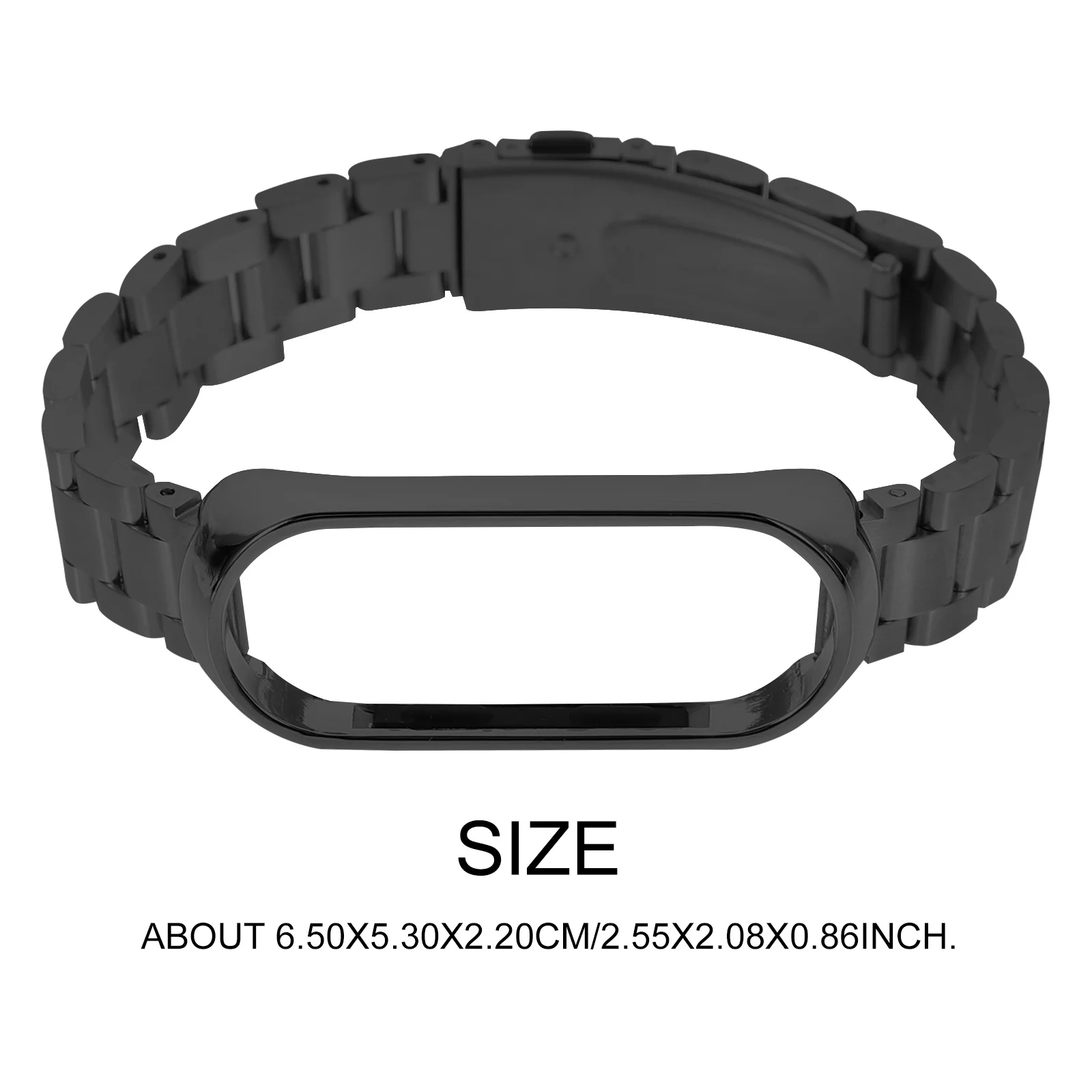 

1Pcs Band Strap Premium Stainless Steel Watch Band for Watch Replacement Fashion Comfortable Breathable Secure Folding