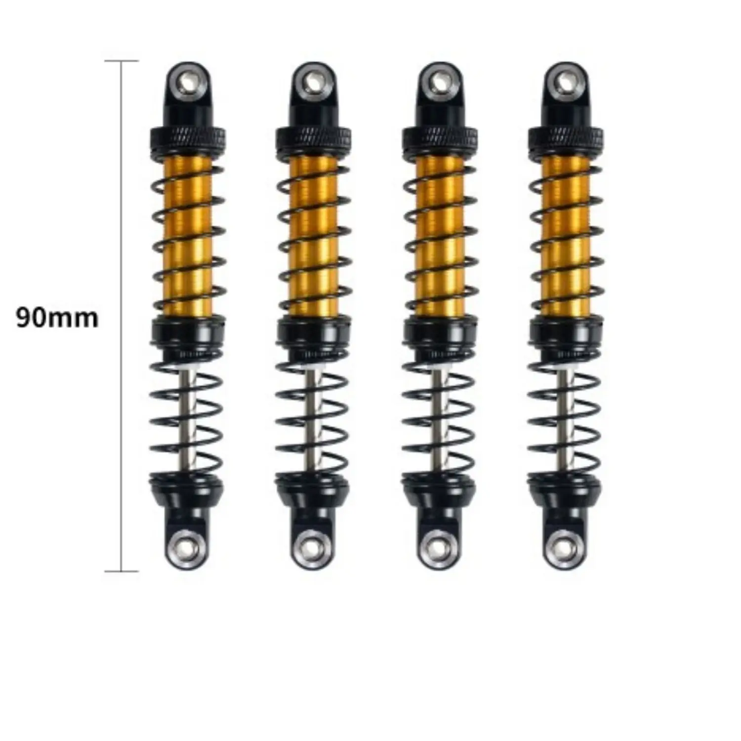 Double shock absorber bracket modification for 1/8 1/10 RC Crawler Car model car easy to control SCX10 TRX4 TRX6