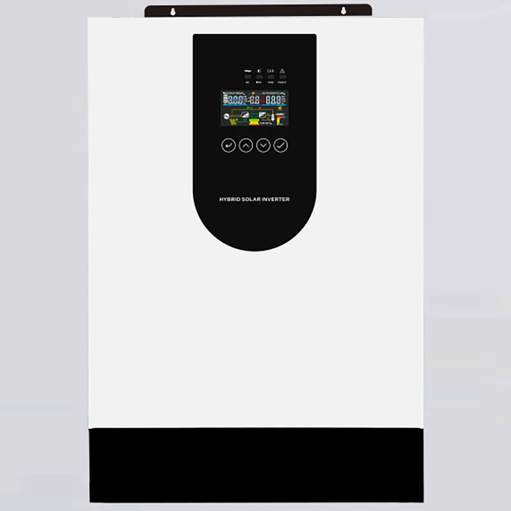 Intelligenter Solar-Hybrid-Controller-Wechselrichter für Zuhause 220V 1500W 5500KW 8000W 10000W 12000W WIFI Solarregler für On-/Off-Grid-Systeme