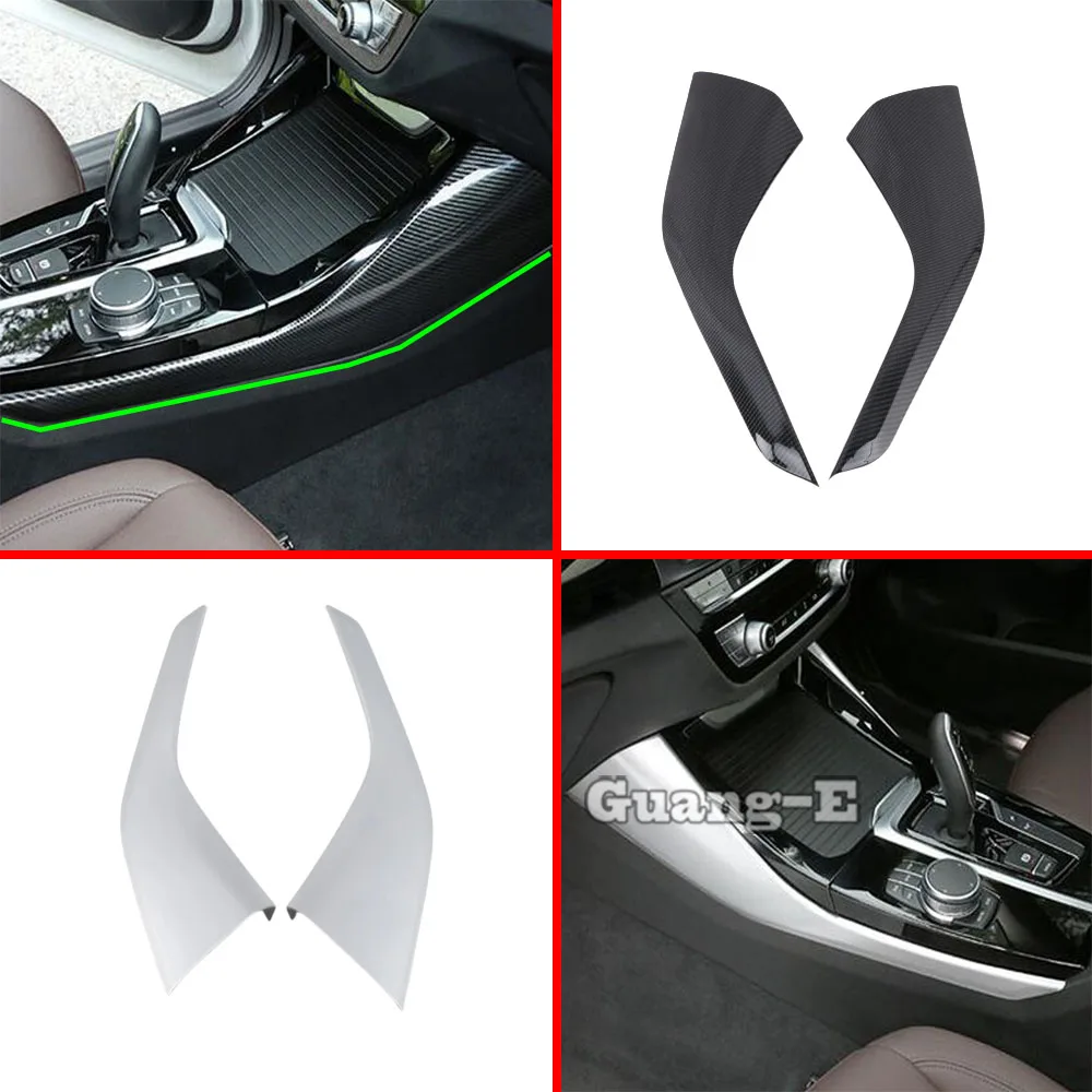 

Car ABS Inner Middle Handbrake Shift Stall Paddle Cup Switch Frame Trim For BMW X3 Xdrive 25i 28i 30i 2018 2019 2020 2021 2022