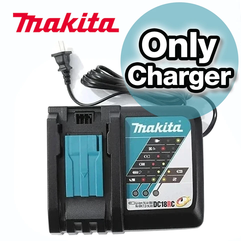 Originele Makita 18V accu 9Ah 6Ah 3Ah oplaadbare accu, Makita 18V lader BL1840 BL1830B BL1830B Makita accu voor elektrische gereedschappen - afbeelding 1