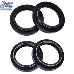 Amortiguador de horquilla de doble labio, sello de aceite de 37x49x8 37 49 37x49x8, cubierta antipolvo para Kawasaki EX250 ZZR250 EX 250 ZZR 250 ZL600 ZX600