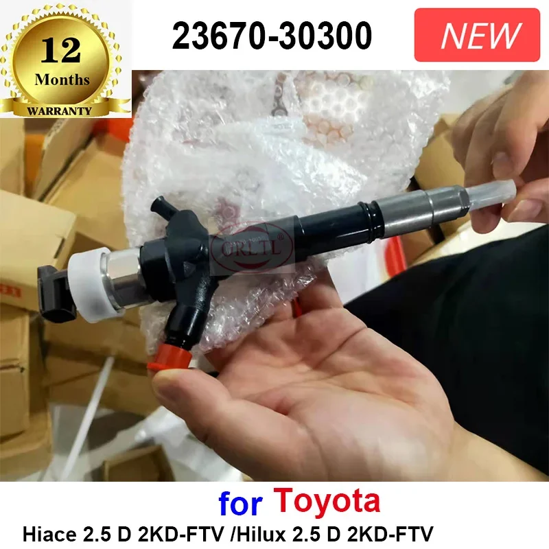 

ORLTL 23670-30300 23670-39275 Injector Assembly 2367030300 23670 30300 Auto Fuel Injector for 2KD FTV ENGINE