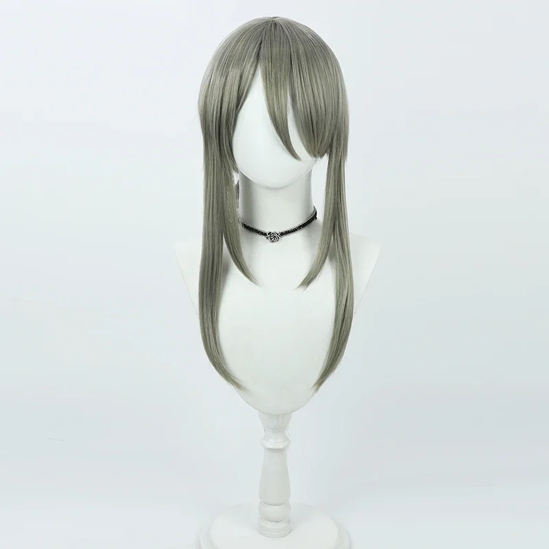 Konoe Mina Cosplay Wig Blue Archive 70cm Long Heat Resistant Synthetic Hair Halloween Role Play Party + Free Wig Cap