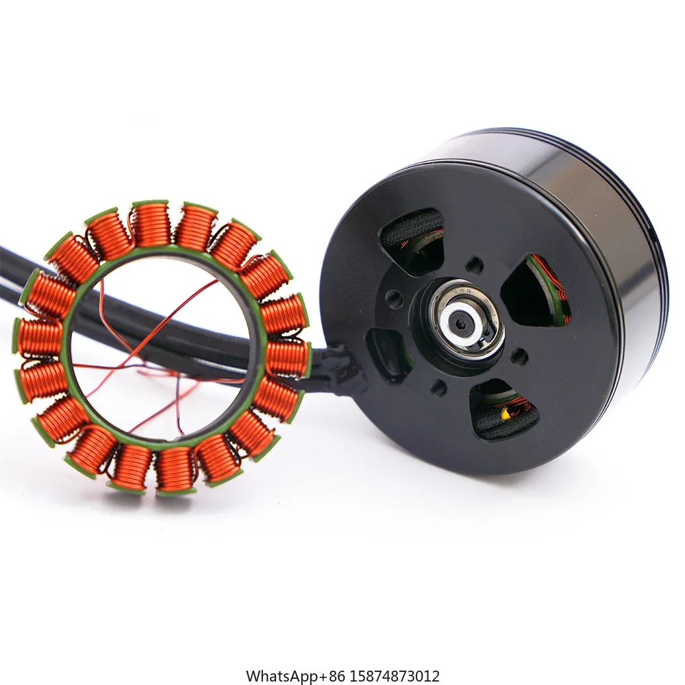 The 6215 KV170 KV340 brushless Mo tor is suitable for RC agricultural electric air craft