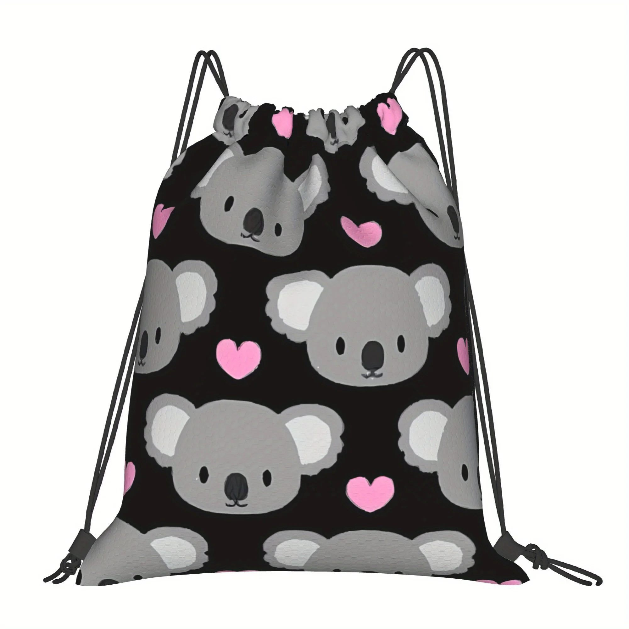 【Simple Style】Foldable Drawstring Storage Bag, Lightweight & Practical, Commute & Casual Drawstring Bag