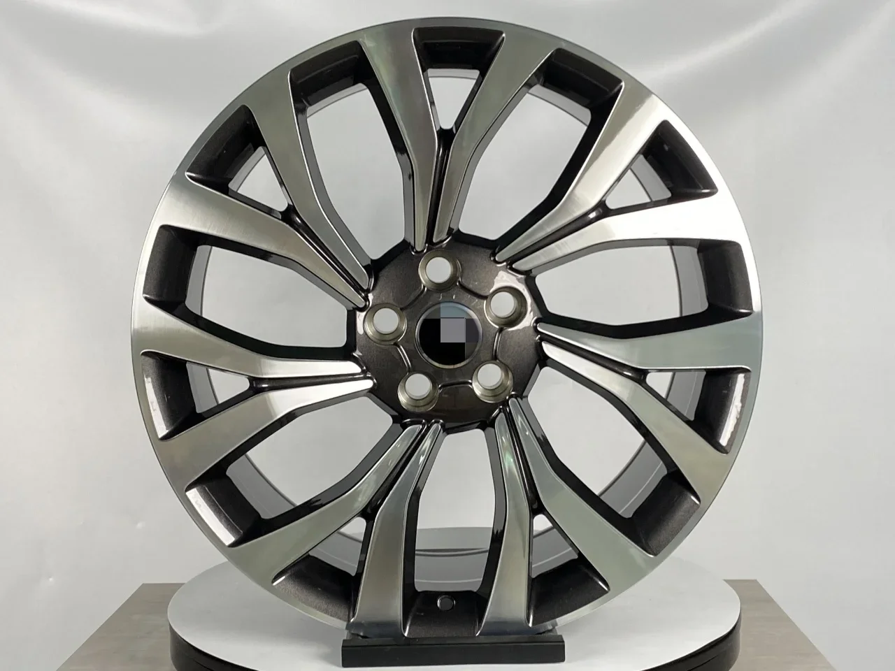 1 Piece Custom Classic Forged Wheels 21*9.5 22*9.5 Size 5*120 PCD Gun Metal Machine Face Rims for Range Rover