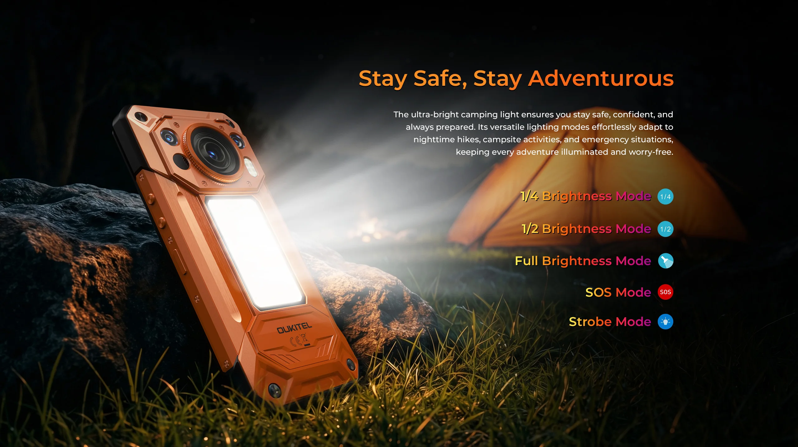 Global version OUKITEL WP500 Ultra 5G Rugged Phone 6.8" 120Hz Display 36GB(12+24)+1TB 10000mAh 108MP AI Smartphon Android 16 NFC