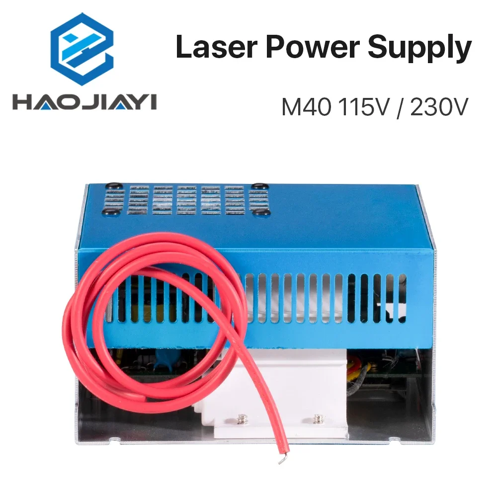 40W CO2 Laser Power Supply M-40 110V 220V for CO2 Laser Engraving Cutting Machine 35-50W MYJG