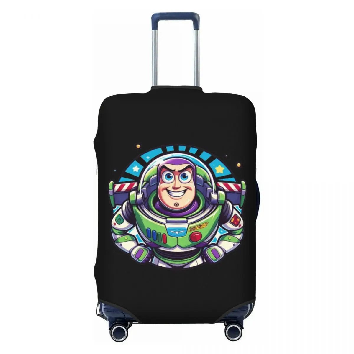 

Custom Toys Anime Storys Buzz Lightyear Luggage Cover Protector Cute Travel Suitcase Covers for 18-32 Inch
