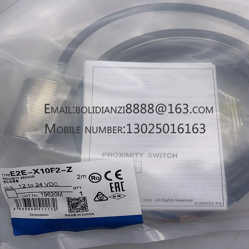 

The brand-new original sensor E2E-X10E1/E2/MF2 E2E-X10E1/E2/MF2-Z One year warranty in stock