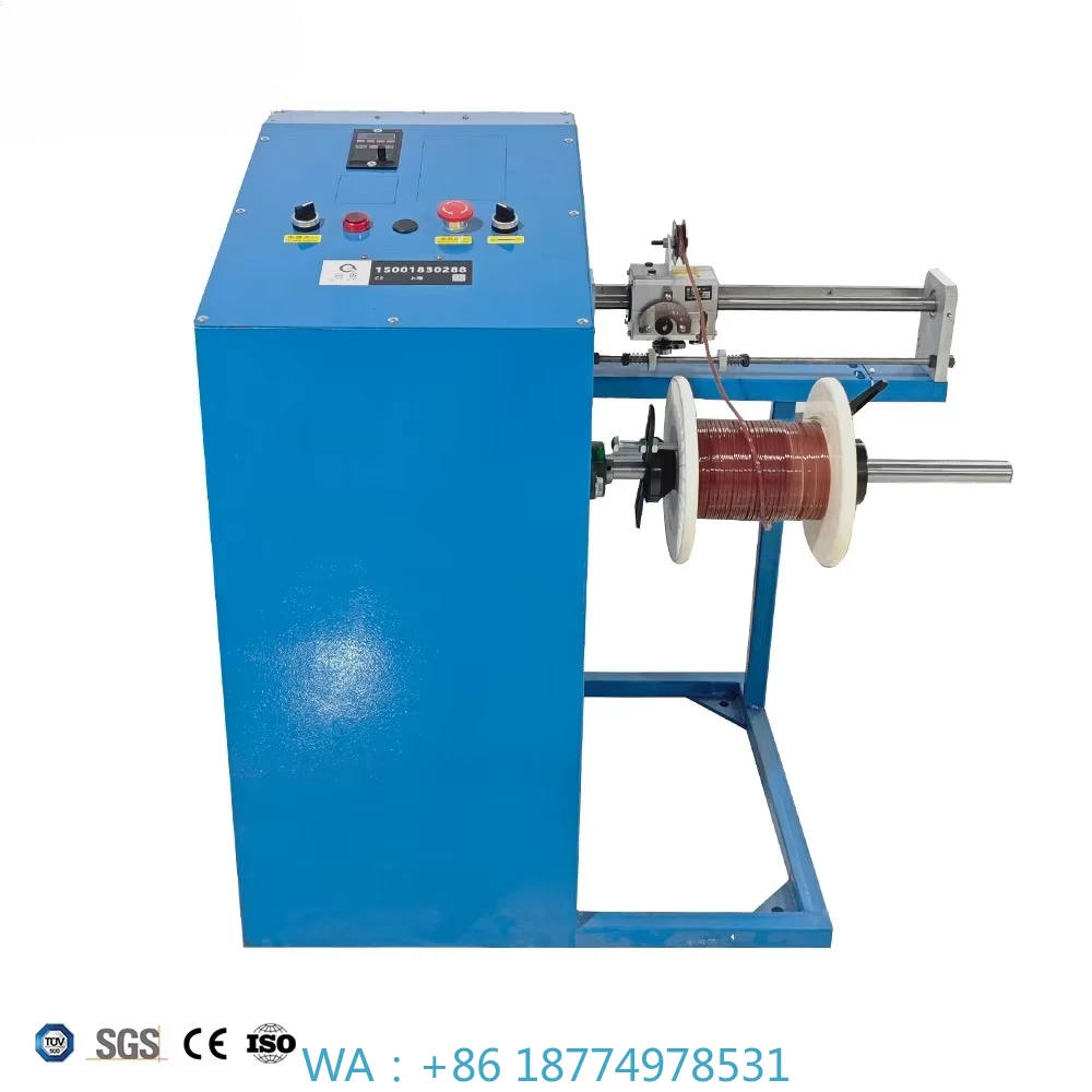 Equipment Copper Wire Coil Winder Machine 0.2-2mm Aluminum Wire Winding