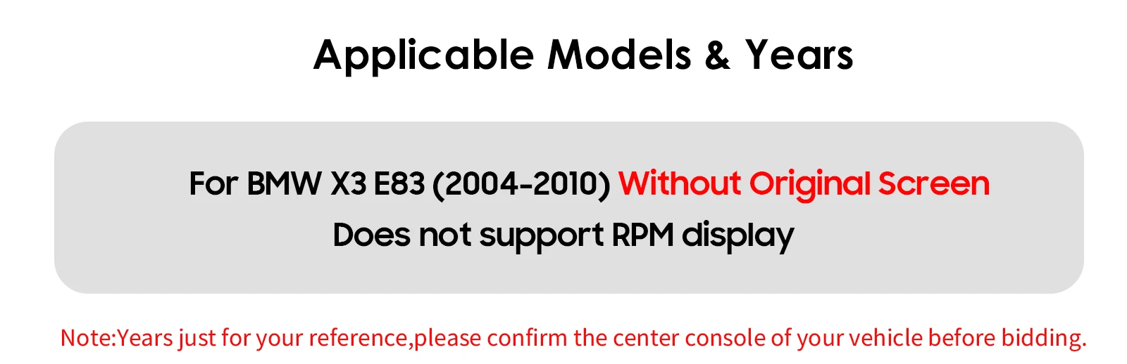 Sistemas inteligentes de carro Android 14 para BMW X3 E83 (2004-2010) sem suporte de tela original TPMS Wireless Carplay Android Auto