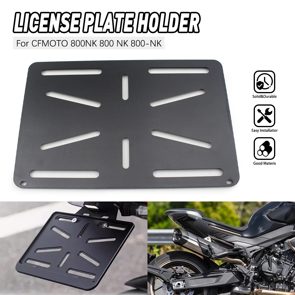 

For Cfmoto 800NK rear license plate frame parts license plate