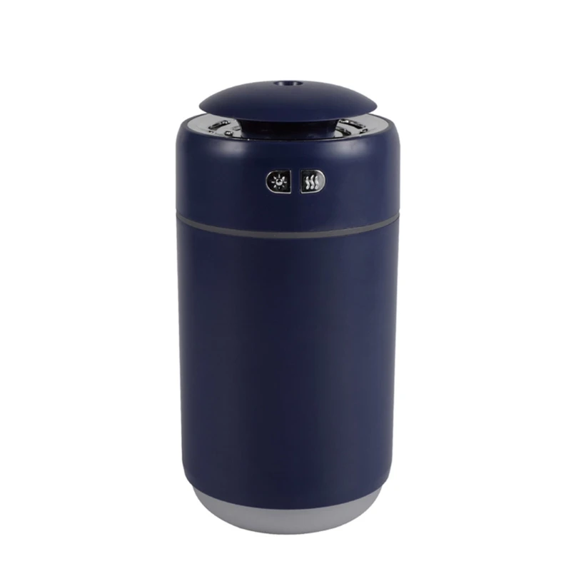 Mudança de cor LED Night Lamp Umidificador de ar Aroma Difusor 400ml para carro doméstico